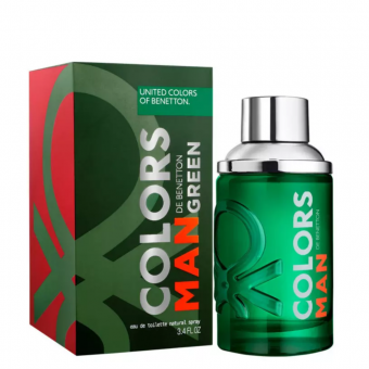 Benetton Perfume Masculino Benetton Colors Man Green Eau de Toilette 200ml