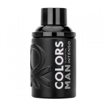 Benetton Perfume Masculino Benetton Colors Man Black Intenso Eau de Parfum 60ml 