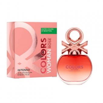 Benetton Perfume Feminino Benetton Colors Rose Intenso Eau de Parfum 50ml