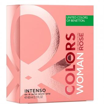 Benetton Perfume Feminino Benetton Colors Rosé Intenso Eau de Parfum 80 ml