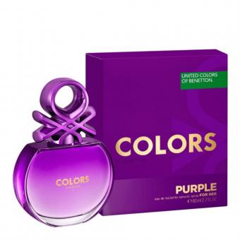 Benetton Perfume Feminino Benetton Colors Purple Eau de Toilette 80ml