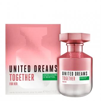 Benetton Perfume Feminino Benetton United Dreams Together For Her Eau de Toilette 80ml
