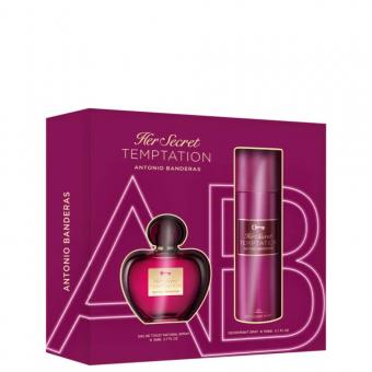EST. A.B. HER SECRET TEMPTATION EDT 80 ML+DESOD 150 ML - Código 15256-1