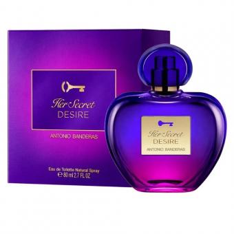 A. B. HER SECRET DESIRE FEM 80 ML - Código 13635-1