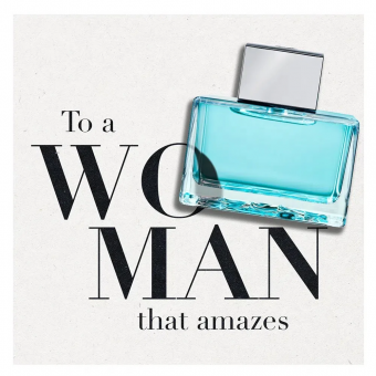 Perfume Feminino Antonio Banderas Blue Seduction For Women  Eau de Toillette 50ml