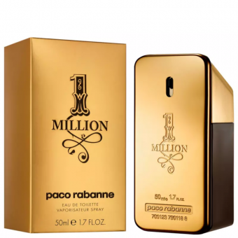 Perfume Masculino Paco Rabanne 1 Million Paco Rabanne Eau de Toilette 50ml