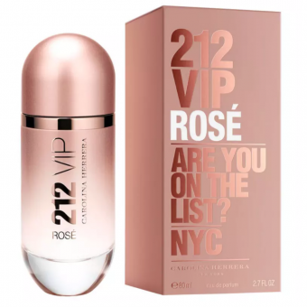 Perfume Feminino Carolina Herrera 212 VIP Rosé Eau de Parfum  80ml