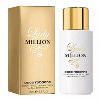 Body Lotion Feminino Paco Rabanne Lady Million 200ml