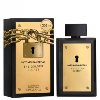 Antonio Banderas Perfume Masculino The Golden Secret Eau de Toilette 200ml