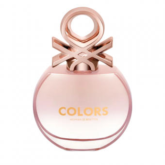 UNIT BNT COLORS ROSE WOMAN EDT 80 ML - Código 13628-1