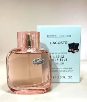 TESTER FEMININO LACOSTE SPARKLING EDT FEM 90 ML - Código 13015-1
