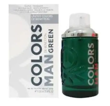 TESTER MASCULINO UNIT BNT COLORS MAN GREEN EDT 100 ML - Código 14332-1