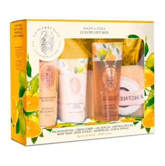 KIT LA FLORENTINA SPA BOBOLI CITRUS BW+SG+BL+SAB+ESP - Código 15693-1