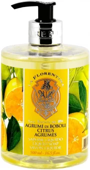 LA FLORENTINA SABONETE LIQUIDO BOBOLI CITRUS 500 ML - Código 15702-1