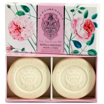 LA FLORENTINA SABONETE ROSA DI MAGGIO CX.C/2 UND - Código 16127-1