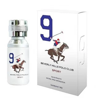 BEVERLY HILLS POLO CLUB SPORT 9 MASC EDT 100 ML - Código 16149-1