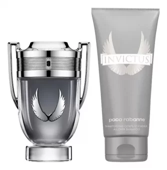 Perfume Masculino PACO RABANNE Invictus Platinum EDP 100ml + Shower Gel 100ml