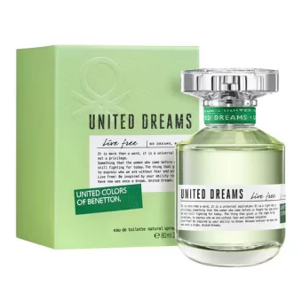UNIT BNT DREAMS OF LIVE FREE FEM 80 ML - Código 16191-1