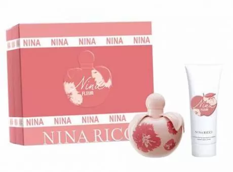 EST. NINA RICCI FLEUR EDT 80 ML+ BL 100 ML - Código 16275-1