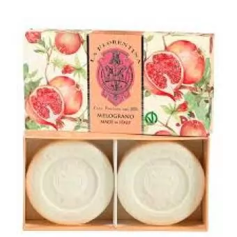 KIT LA FLORENTINA SABONETE MELOGRANO C/2 UN 230 G - Código 16385-1