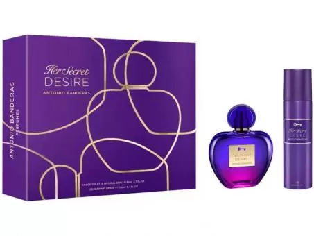 EST. A.B HER SECRET DESIRE 80 ML+DESOD 150 ML - Código 16656-1
