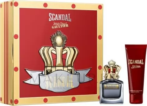 EST.  J.P.G. SCANDAL EDT MASC 50 ML + GEL 75 ML - Código 16682-1