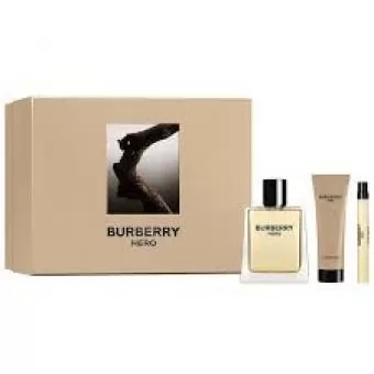 EST. BURBERRY HERO MASC EDT 10 ML+GEL 75ML+10ML - Código 16708-1