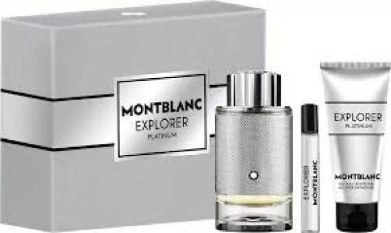 EST. MONTBLANC EXPLORER PLATINUM 100 ML+7,5 ML+GEL DE BANHO 100 ML - Código 17147-1