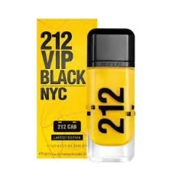 212 VIP BLACK CAB EDP 100 ML - Código 17727-1