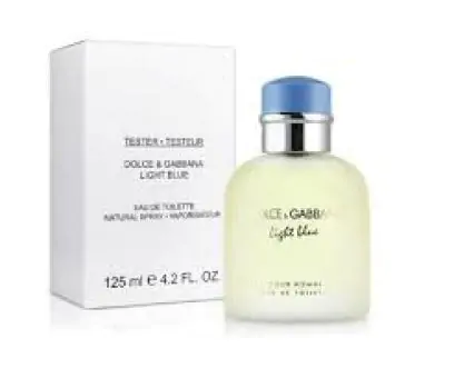 TESTER MASCULINO D&G LIGHT BLUE MASC 125 ML - Código 2506-1