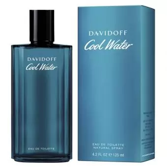 DAVIDOFF COOL WATER MASC 125 ML - Código 278-1