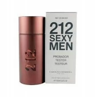 TESTER MASCULINO CH 212 SEXY MEN 100 ML - Código 3218-1